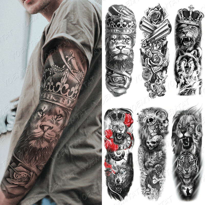 Tatto Fakky™ - Tatuagem Temporária Ultra Realística [LEVE 4 UNIDADES POR APENAS R$35,00 CADA!]