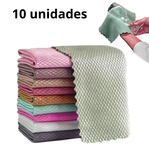 Pano Mágico para Limpeza Multiuso Reutilizável