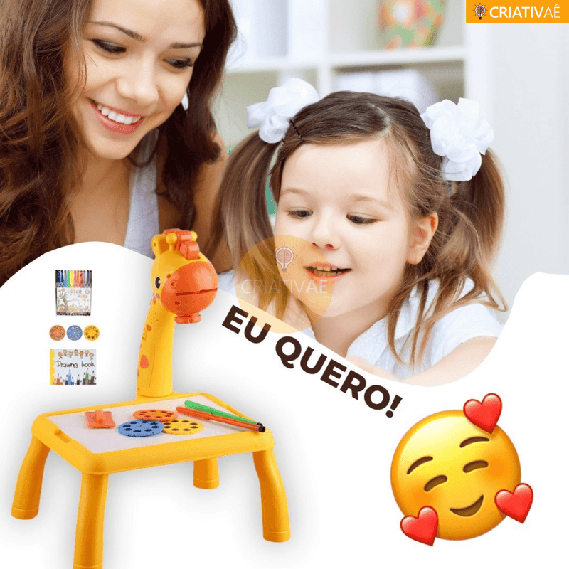 Table Kids™ - Mesa de Desenhos Interativos Infantil + Brinde Exclusivo