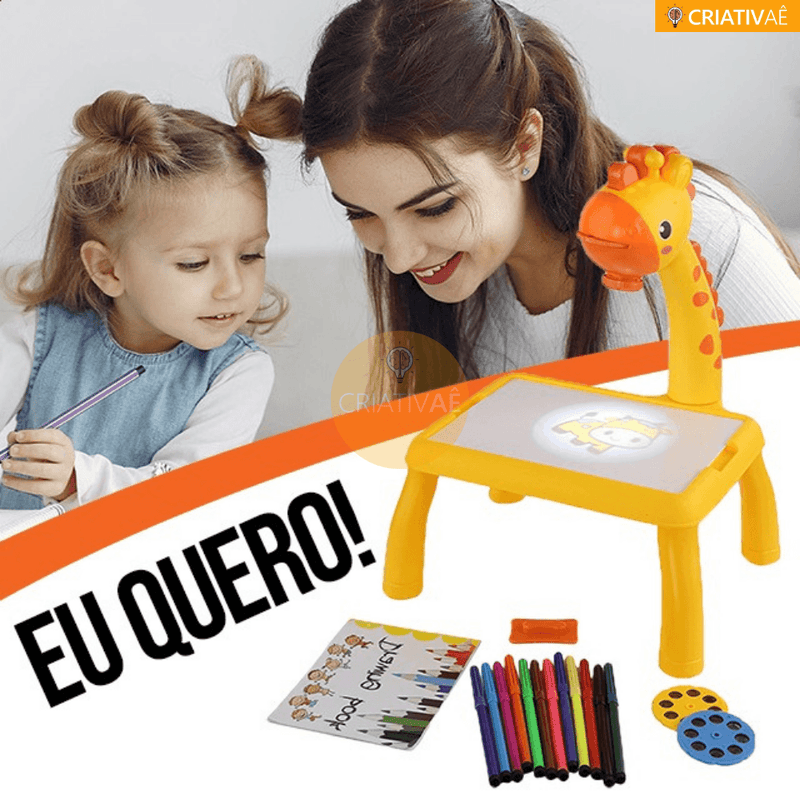 Table Kids™ - Mesa de Desenhos Interativos Infantil + Brinde Exclusivo