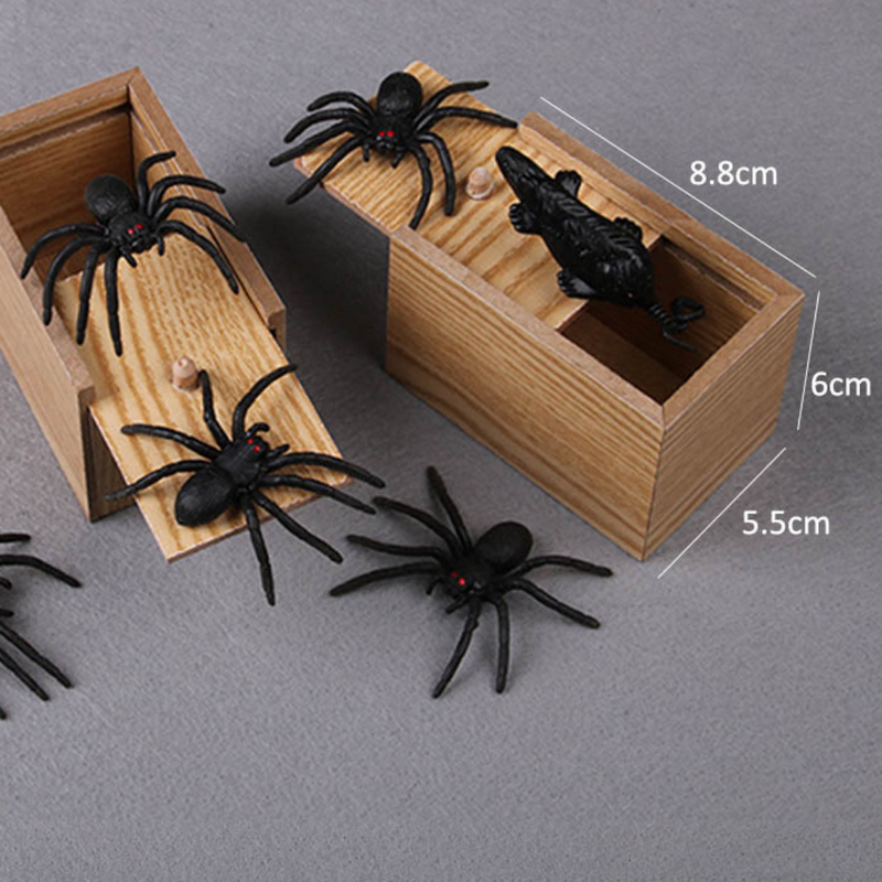 Caixa Assustadora - Spider Box - Diversão Garantida