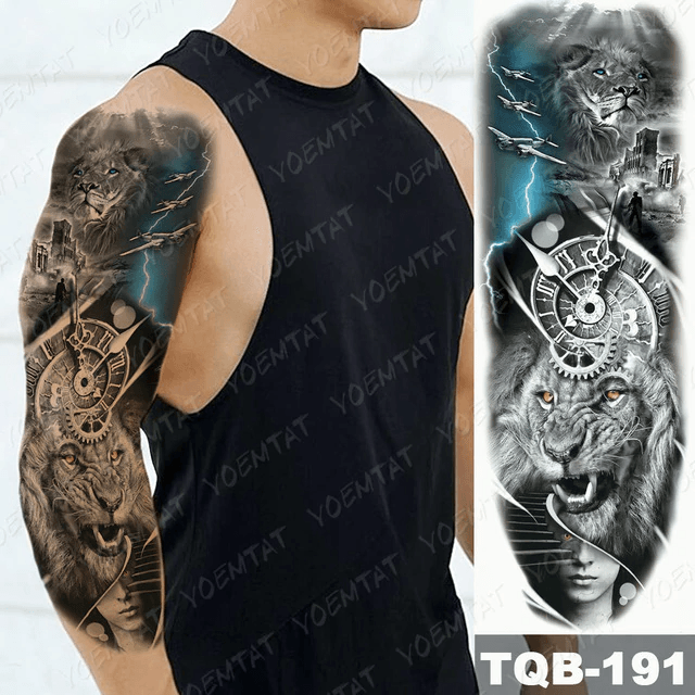 Tatto Fakky™ - Tatuagem Temporária Ultra Realística [LEVE 4 UNIDADES POR APENAS R$35,00 CADA!]