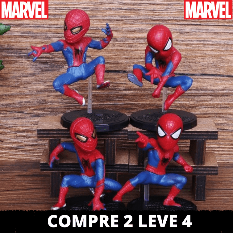 COMPRE 2 LEVE 4 - Kit Homem-Aranha