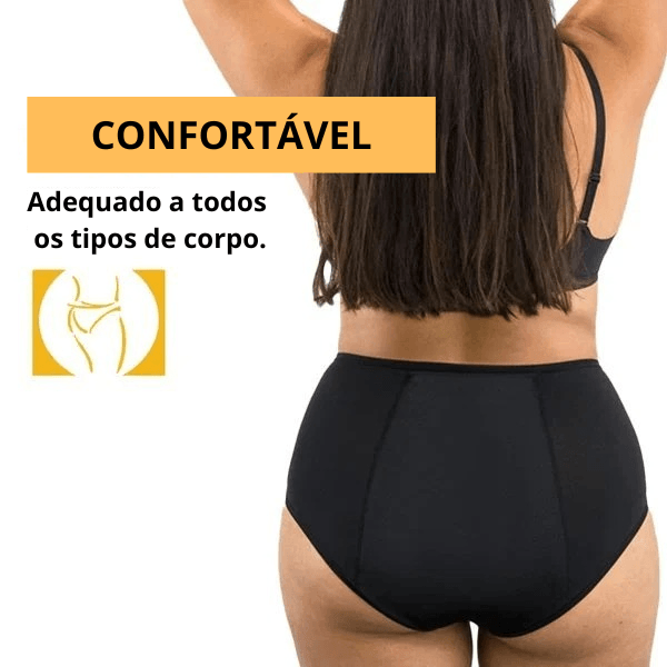 Calcinha Absorvente - DryComfy (PAGUE 2 LEVE 3)