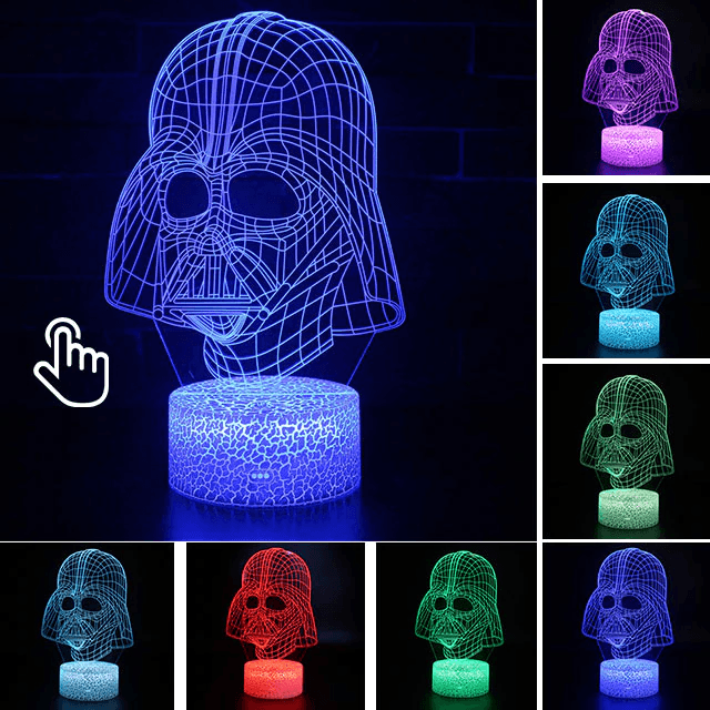 Luminárias LED - Star Wars