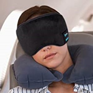 Tapa Olho De Dormir C/ Fone De Ouvido Bluetooth - Sleep Mask™