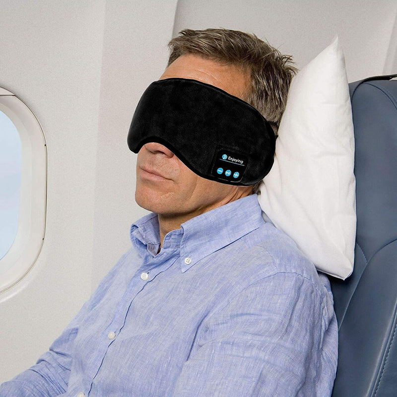 Tapa Olho De Dormir C/ Fone De Ouvido Bluetooth - Sleep Mask™