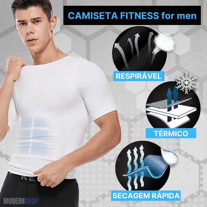 Camiseta Fitness Emagrecedora