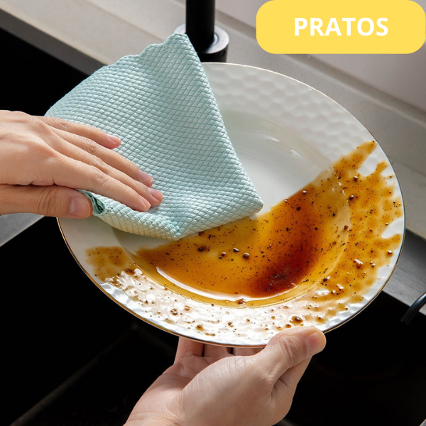 Pano Mágico para Limpeza Multiuso Reutilizável