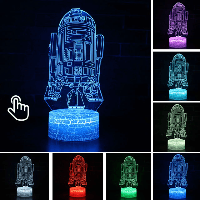 Luminárias LED - Star Wars