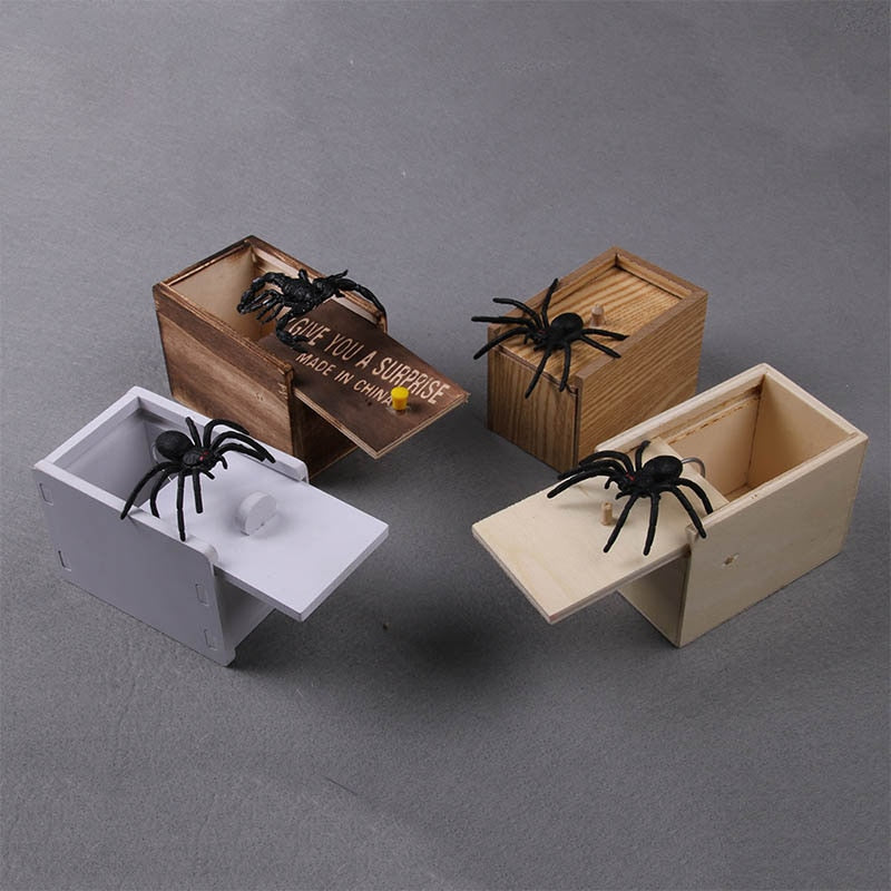 Caixa Assustadora - Spider Box - Diversão Garantida