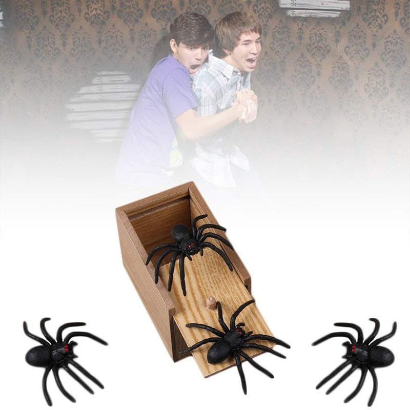 Caixa Assustadora - Spider Box - Diversão Garantida