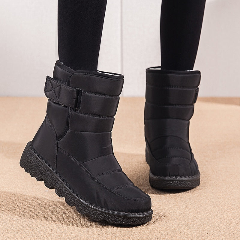 Bota Feminina de Inverno Casual Impermeável Fashion Lilly