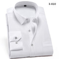 Camisa Anti-Estiramento™ | Conforto e Elegancia | Frete Grátis moda masculina 001 alestolojas Branco PP 