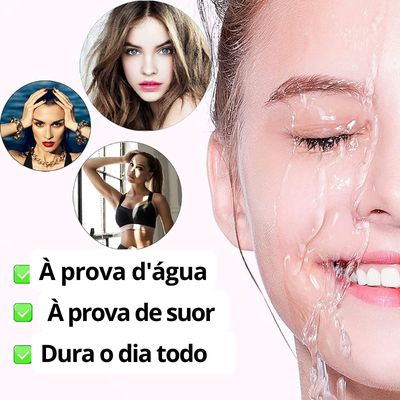 Tip Brow- Lápis de Sobrancelhas de  4 Pontas  à Prova d'água Efeito Microblanding-