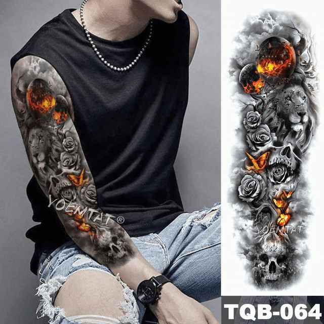 Tatto Fakky™ - Tatuagem Temporária Ultra Realística [LEVE 4 UNIDADES POR APENAS R$35,00 CADA!]